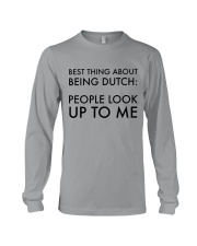 BEST THING ABOUT BEING DUTCH Long Sleeve Tee tile