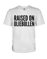 RAISED ON OLIEBOLLEN V-Neck T-Shirt thumbnail