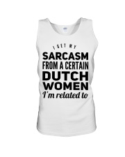 DUTCH WOMAN SARCASM Unisex Tank thumbnail