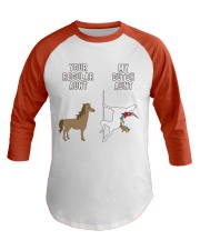 YOUR REGULAR AUNT MY DUTCH AUNT Baseball Tee thumbnail