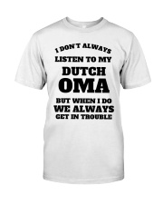 MY DUTCH OMA Classic T-Shirt thumbnail