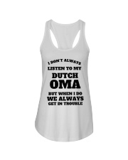 MY DUTCH OMA Ladies Flowy Tank thumbnail