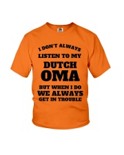 MY DUTCH OMA Youth T-Shirt front