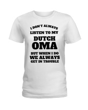 MY DUTCH OMA Ladies T-Shirt thumbnail