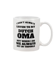 MY DUTCH OMA Mug thumbnail