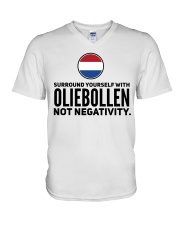 OLIEBOLLEN FUNNY V-Neck T-Shirt thumbnail