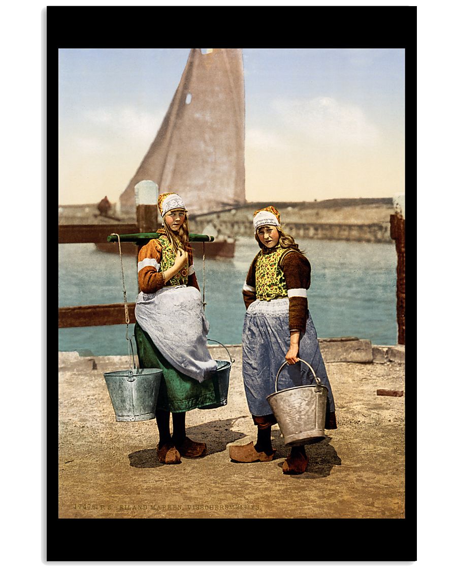 DUTCH GIRLS VINTAGE 11x17 Poster