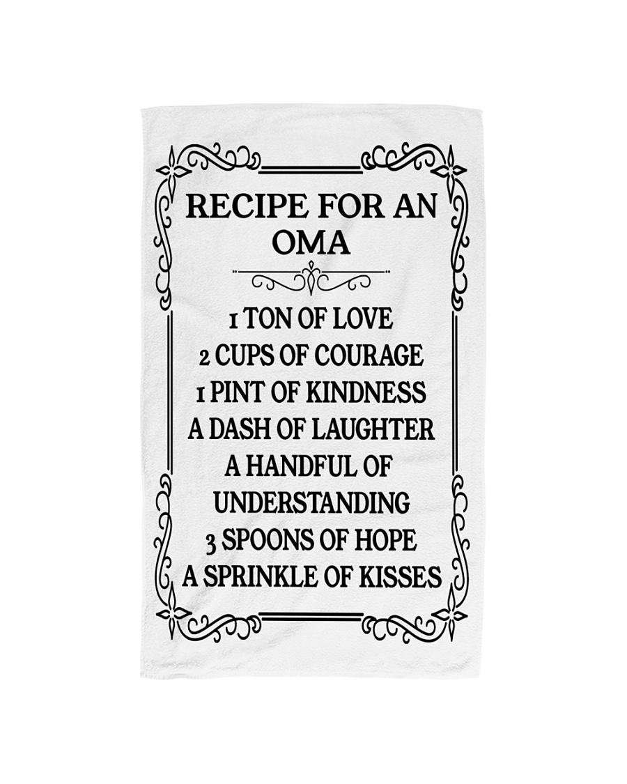 RECIPE FOR AN OMA Hand Towel