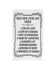 RECIPE FOR AN OMA Hand Towel front