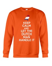 KEEP CALM AND LET THE DUTCH MAN HANDLE IT Crewneck Sweatshirt thumbnail