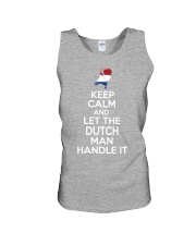 KEEP CALM AND LET THE DUTCH MAN HANDLE IT Unisex Tank thumbnail