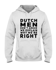 DUTCH MEN ARGUE Hooded Sweatshirt thumbnail