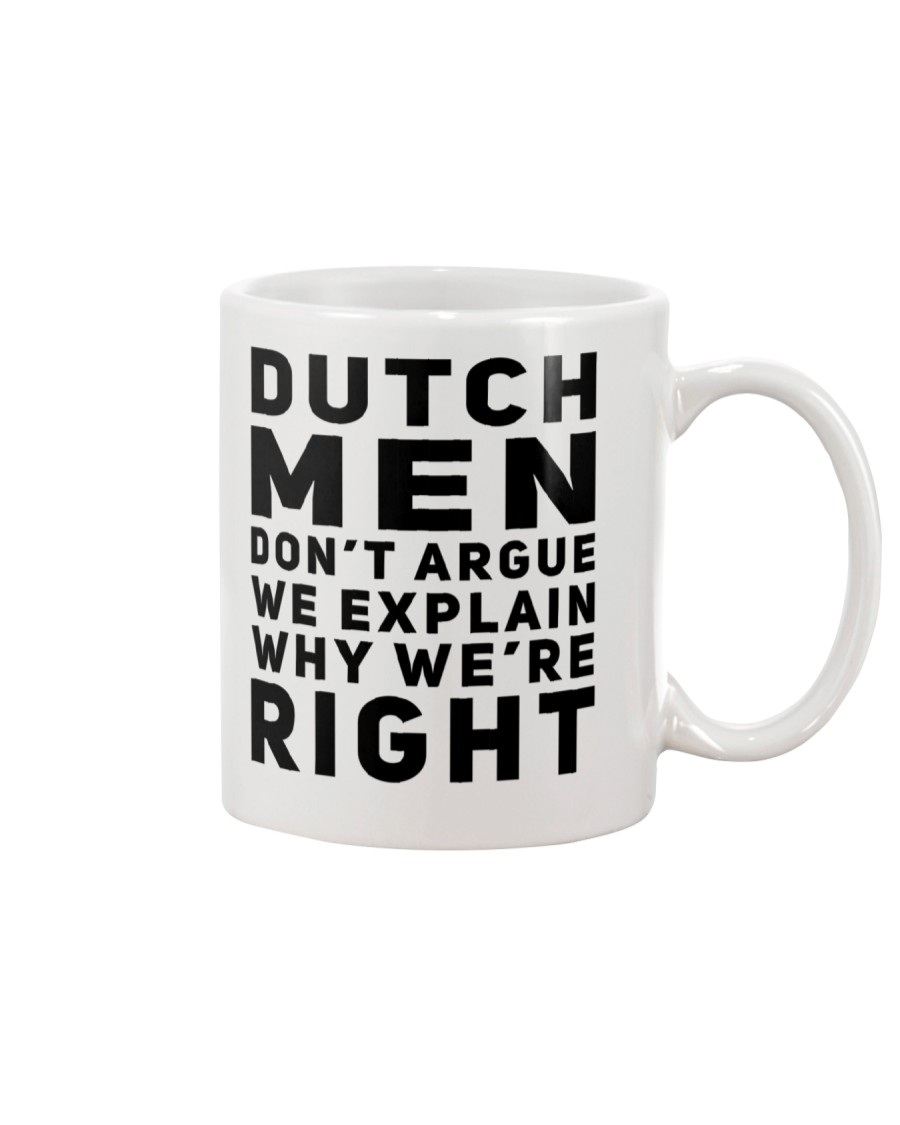 DUTCH MEN ARGUE Mug