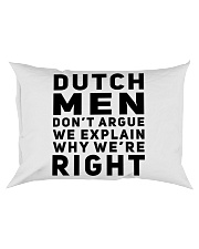 DUTCH MEN ARGUE Rectangular Pillowcase thumbnail