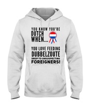 YOU KNOW YOU'RE DUTCH DUBBELZOUTE Hooded Sweatshirt thumbnail