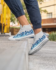 NEDERLAND TULIPS Men's High Top White Shoes aos-complex-men-white-high-top-shoes-lifestyle-inside-left-outside-left-03
