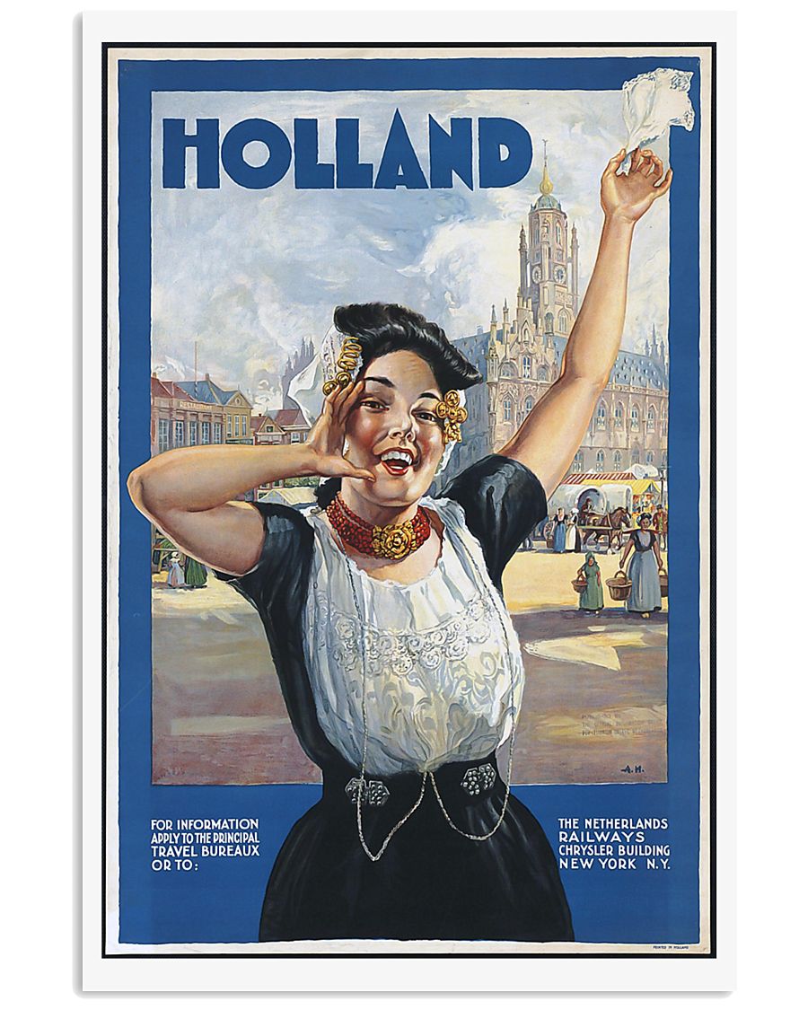 HOLLAND VINTAGE TRAVEL POSTER 11x17 Poster