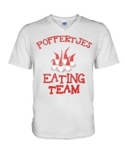 POFFERTJES EATING TEAM V-Neck T-Shirt thumbnail