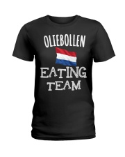 OLIEBOLLEN EATING TEAM Ladies T-Shirt thumbnail