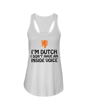 DUTCH INSIDE VOICE Ladies Flowy Tank thumbnail