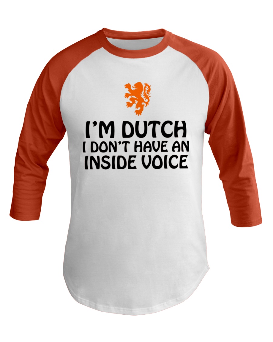 DUTCH INSIDE VOICE Baseball Tee