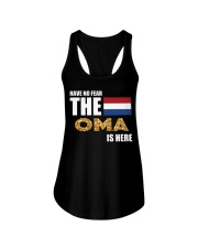 HAVE NO FEAR OMA IS HERE Ladies Flowy Tank thumbnail
