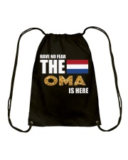 HAVE NO FEAR OMA IS HERE Drawstring Bag thumbnail