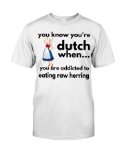 DUTCH HERRING FUNNY Classic T-Shirt front