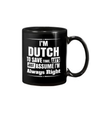 DUTCH ALWAYS RIGHT Mug thumbnail