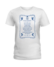 IK GA SLAPEN DUTCH BEDTIME PRAYER POSTER Ladies T-Shirt thumbnail