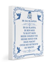 IK GA SLAPEN DUTCH BEDTIME PRAYER POSTER 11x14 Gallery Wrapped Canvas Prints thumbnail