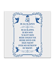 IK GA SLAPEN DUTCH BEDTIME PRAYER POSTER Square Coaster thumbnail