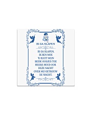 IK GA SLAPEN DUTCH BEDTIME PRAYER POSTER Square Magnet thumbnail