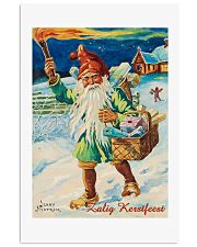 DUTCH MERRY CHRISTMAS VINTAGE 11x17 Poster front