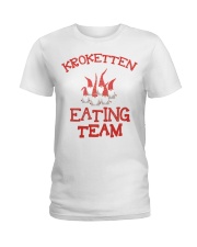 KROKETTEN EATING TEAM Ladies T-Shirt thumbnail