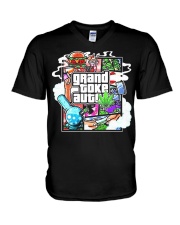 grand toke auto V-Neck T-Shirt thumbnail