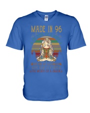 96 Yoga soul made in V-Neck T-Shirt tile