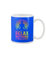 Yoga Relax Nothing is under control man Mug tile
