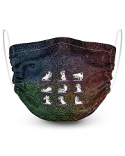 2 Layer Face mask Unicorn 2 Layer Face Mask - Single front