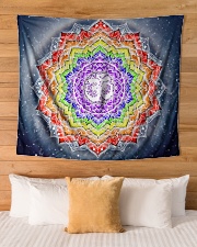 Yoga Tapestry Limited Wall Tapestry - 80” x 68” aos-wall-tapestry-60x51-lifestyle-front-03