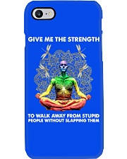 Yoga man strength Phone Case tile