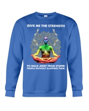 Yoga man strength Crewneck Sweatshirt tile