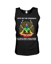 Yoga man strength Unisex Tank tile