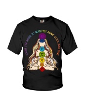Yoga today im going Youth T-Shirt tile