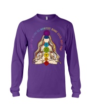 Yoga today im going Long Sleeve Tee tile