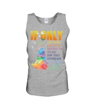 if only yoga Unisex Tank tile