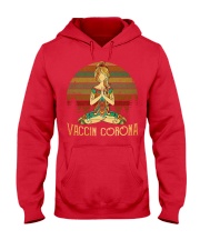 Vaccin CoRoNa Yoga Hooded Sweatshirt tile