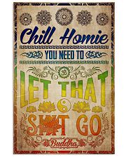 Poster yoga chill homie you need 24x36 Poster front