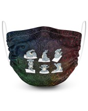 2 Layer Face mask koala 2 Layer Face Mask - Single front