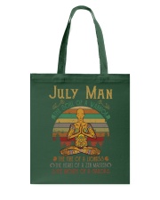 July Yoga the soul man Tote Bag tile